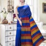 Colorful Bishnupuri Silk 3D Katan Saree