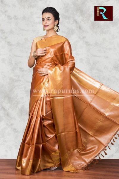 Exquisite Pure Tussar Silk Saree for all occasion1