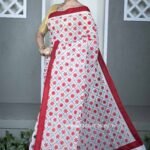 Kachhi work Saree of Unique design