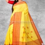 Pure Cotton Handloom Saree of superb color combo