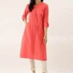 Pure Cotton Kurti of Pink color