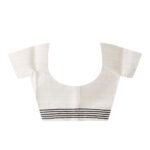 Kantha Stitch Work on Pure Tussar Silk Saree - Image 4