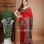 Hand Batik on Pure Cotton Handloom Saree