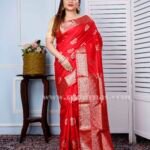 Swarnachari Silk Saree of unusual design