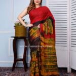 Hand Batik on Pure Cotton Handloom Saree