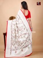 Hakoba Kantha Stitch Saree - Image 3
