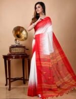 Handloom Silk Saree - Image 2