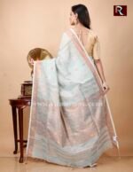 Handloom Silk Saree - Image 3