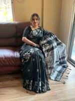 Handloom Silk Saree - Image 2