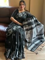 Handloom Silk Saree - Image 3