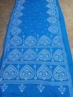 Lambani Embroidery on Blended Silk Saree - Image 2